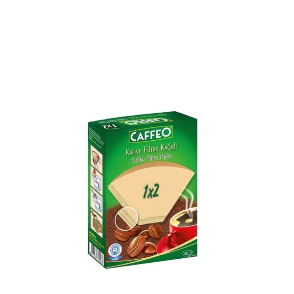 Caffeo Kahve Filtre Kağıdı 1x2 80 Adet