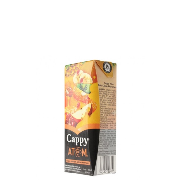 Cappy Atom Ballı Karışık Meyve Suyu 200 Ml