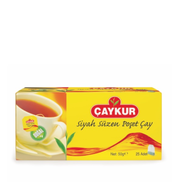 Çaykur Çay Siyah Süzen Poşet Çay 25 x 2 gr