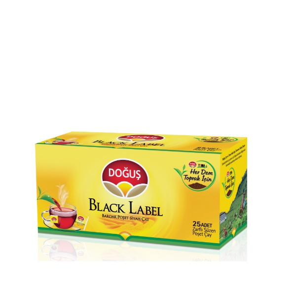 Doğuş Black Label Bardak Poşet Çay 25'lix2 Gr
