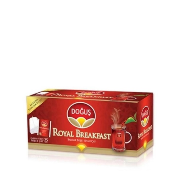 Doğuş Royal Breakfast Bardak Poşet Çayı 25'li Paket