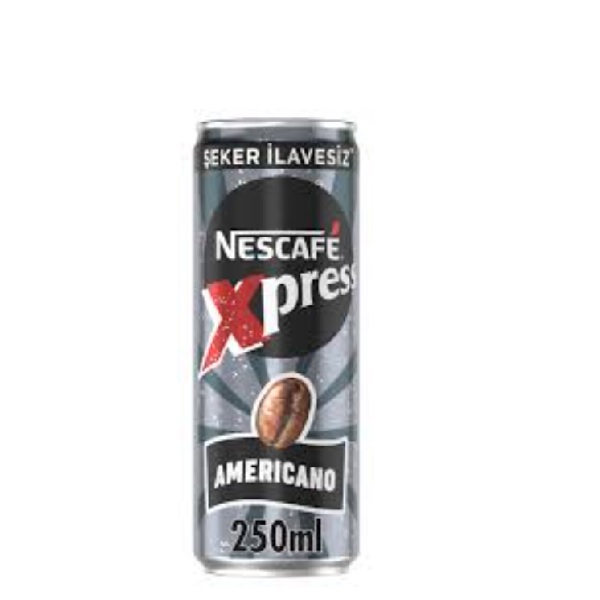 Nestle nescafe amerikano şekersiz kahve 250 Ml