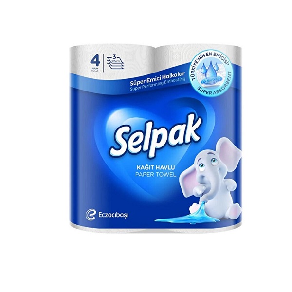 Selpak Kağıt Havlu 4 Lü