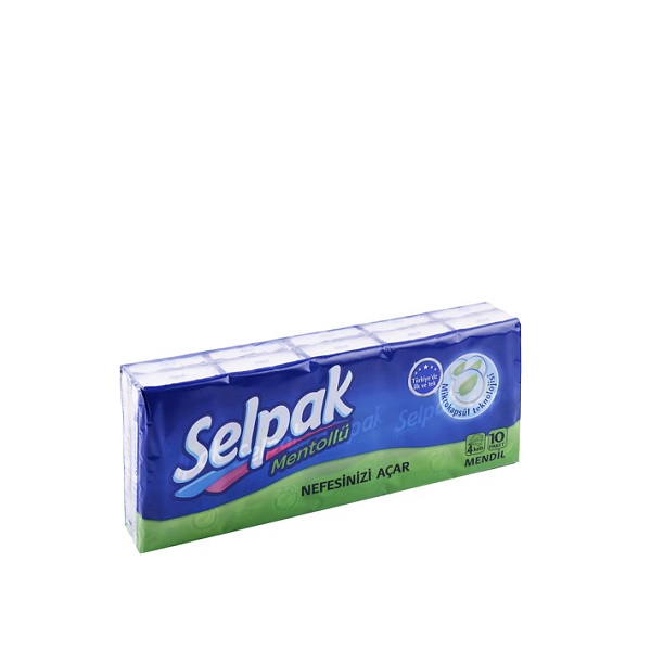 Selpak Mentollü Mendil 10 Lu