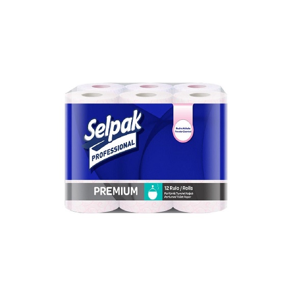 Selpak Professional Pudralı Tuvalet Kağıdı 12'Li