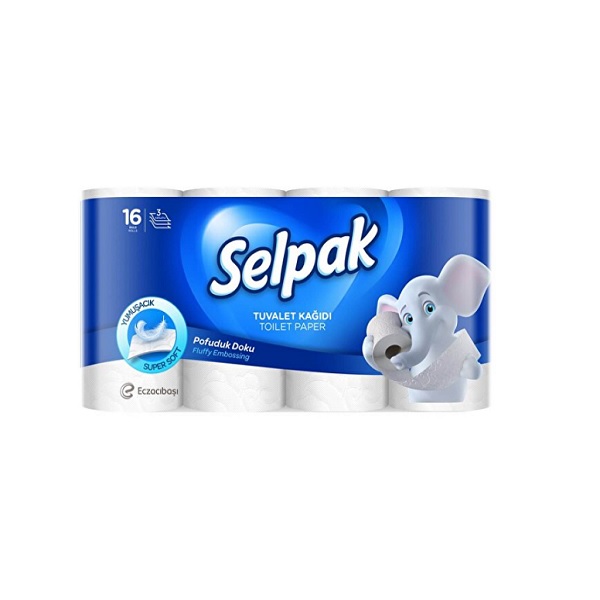 Selpak Tuvalet Kağıdı 16 Rulo