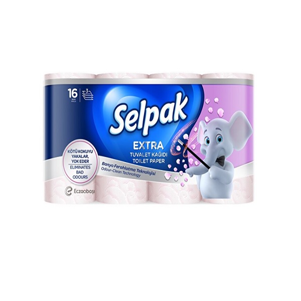 Selpak Tuvalet Kağıdı Extra Parfümlü 16 Lı