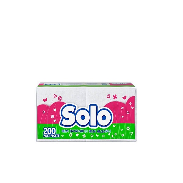 Solo Peçete 200 Lü