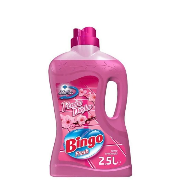 Bingo Fresh Yüzey Temizleyici Pembe Düşler 2.5 lt