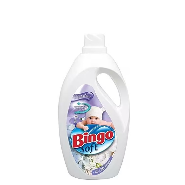 Bingo Soft Sensitive Bebeğimin Kokusu Çamaşır Yumuşatıcısı 3 Lt