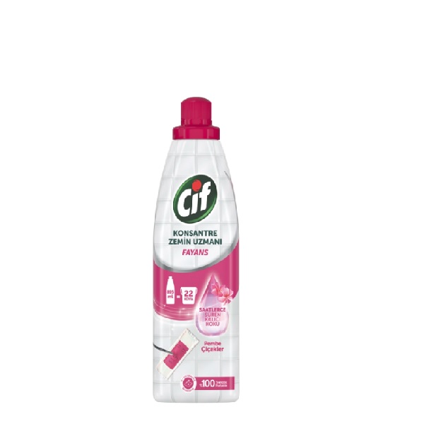Cif Jel Zemin Uzmanı Pembe Çiçek Yüzey Temizleyici 895 Ml