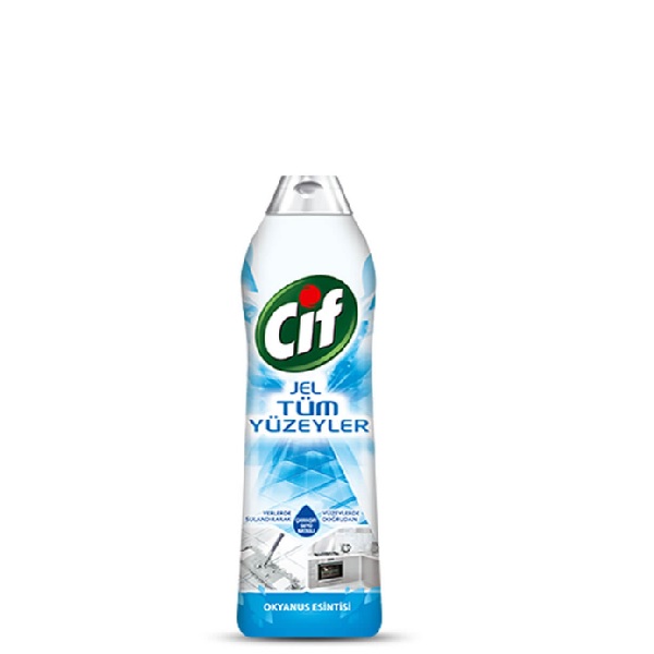Cif Tüm Yuzeyler Jel Çamaşır Susuz Okyanus Ferahlığı 750 ML