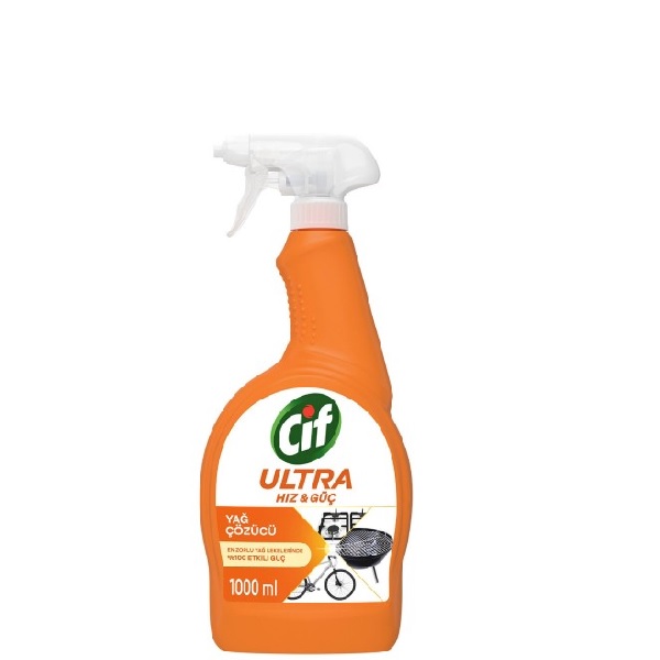 Cif Ultra Güç Çok Amaçlı Sprey Yağ Ve Kir Sökücü 1000 ml