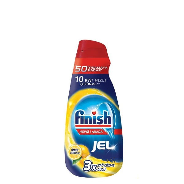 Finish Hepsi Bir Arada Jel Limon Bulaşık Makinesi