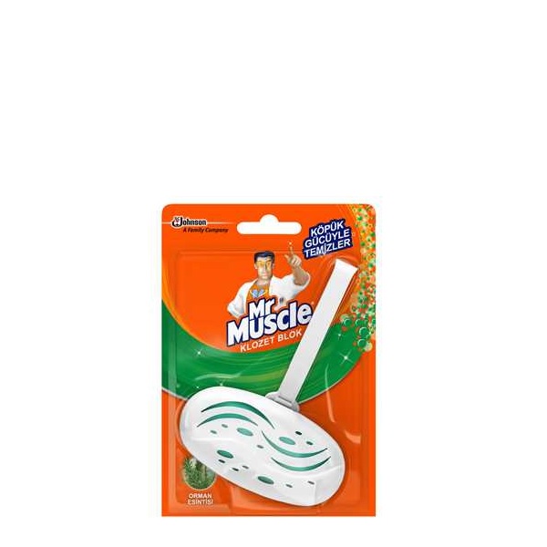 Mr. Muscle Wc Temizleyici Blok Orman Esintis 40Gr