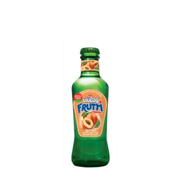 Uludağ Frutti Şeftali Aromalı Soda 200 Ml
