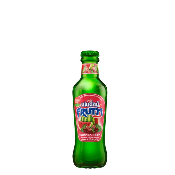 Uludağ Furutti Çilek Aromalı Soda 200 Ml