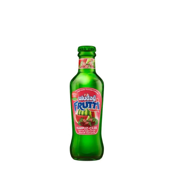 Uludağ Furutti Karpuz Çilek Aromalı Soda 200 Ml
