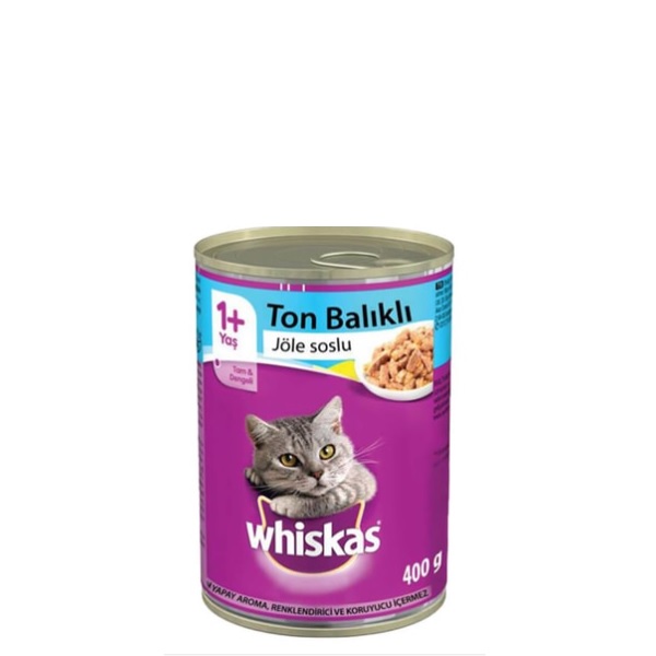 Whiskas Ton Balıklı Yaş Kedi Maması 400 Gr